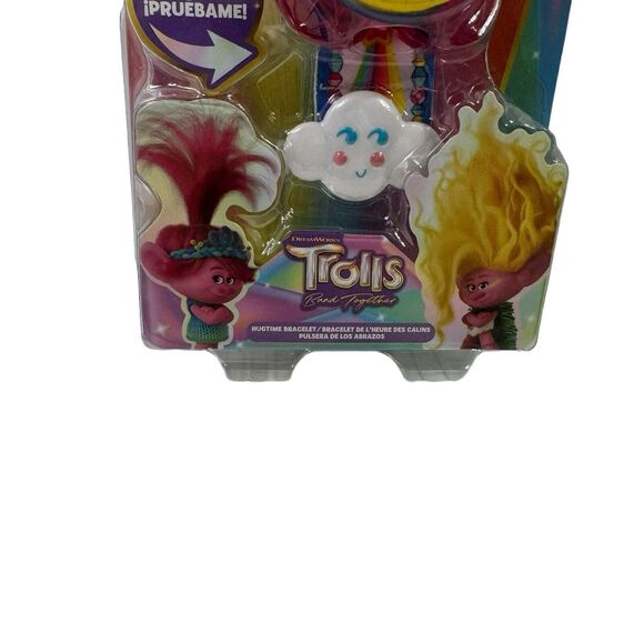 DreamWorks Trolls Band Together 9" Hug Time Talking Bracelet Light & Sound - Picture 5 of 10